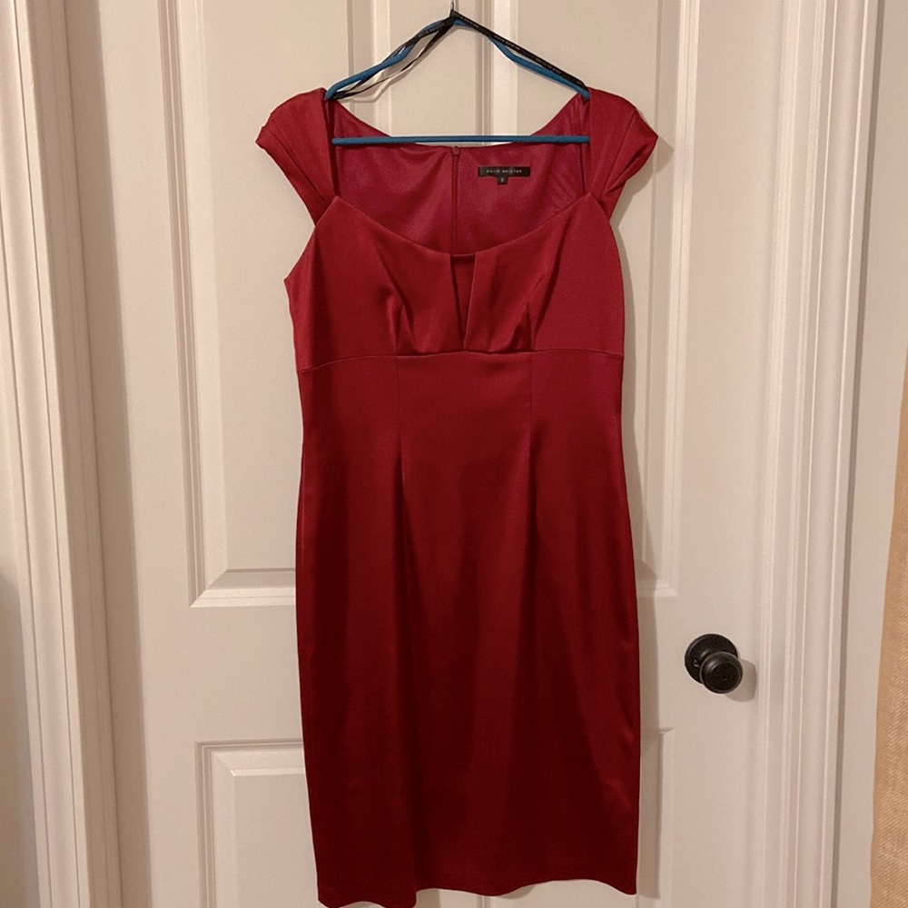 Gorgeous claret red cocktail dress never worn